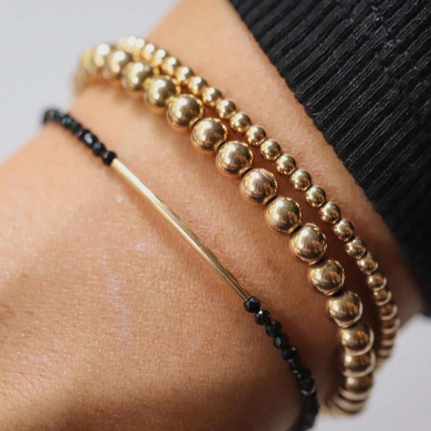 Black Spinel Bracelet
