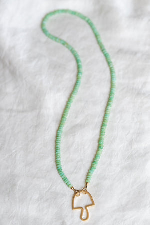 Peruvian opal necklace