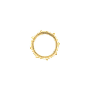 Charm holder - 3 microns gold vermeil