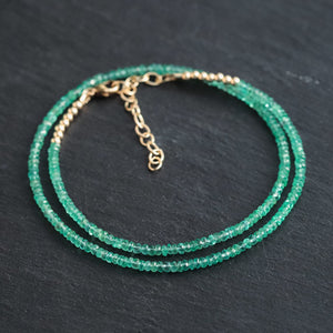 Zambian Emerald Necklace