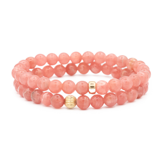Rhodochrosite 6mm