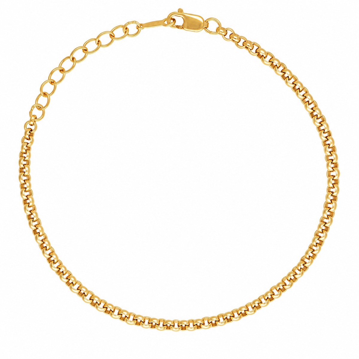 Everyday Rolo Chain Bracelet – 14K Gold Filled
