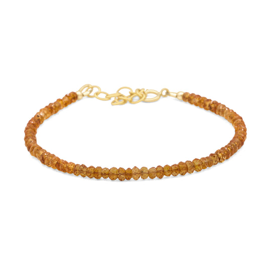 Citrine bracelet
