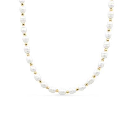 Pearl carabiner Carabiner with White Topaz, Mama & Sun Charms - Earthly Abundance