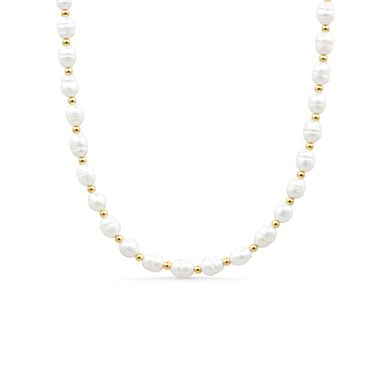 Pearl carabiner Carabiner with White Topaz, Mama & Sun Charms - Earthly Abundance