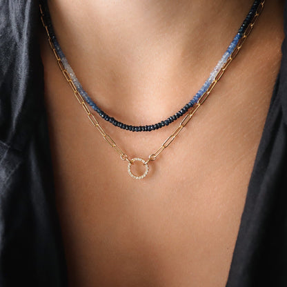Ombre Blue Sapphire