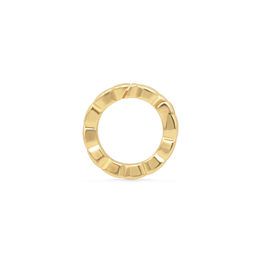 14K Gold Filled Push Carabiner