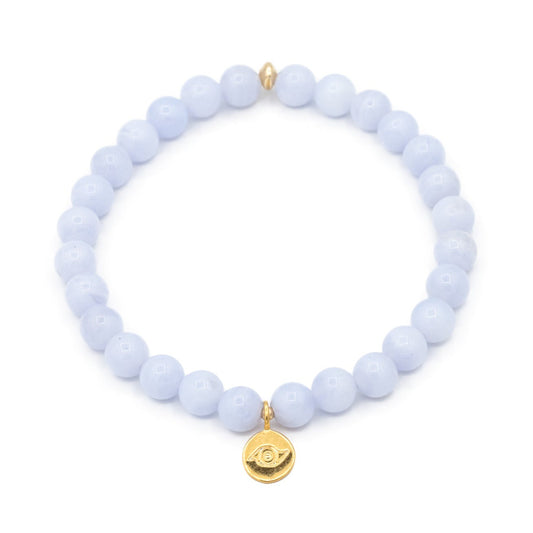Blue Lace Evil Eye