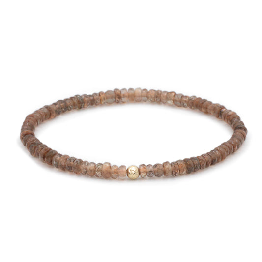 Andalusite Bracelet - 14K - Earthly Abundance