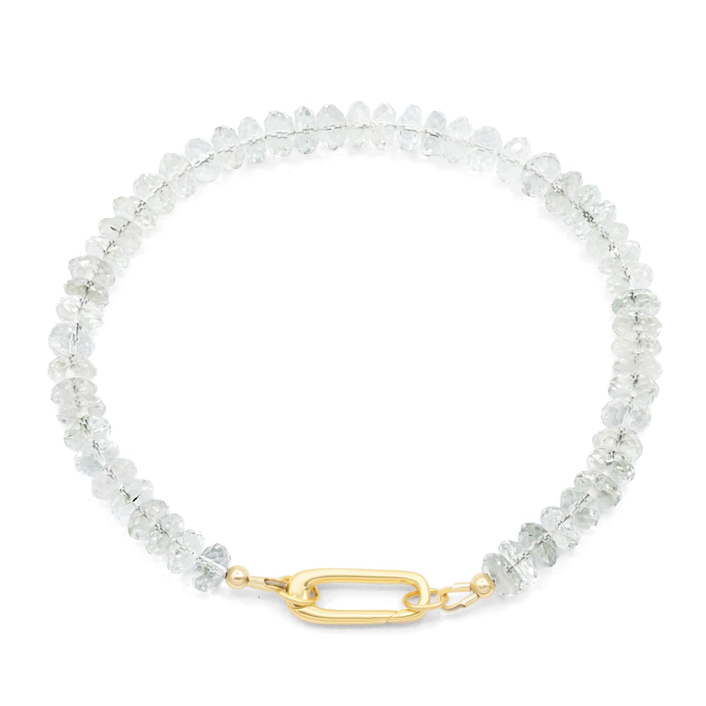 Green Amethyst Bracelet - Earthly Abundance