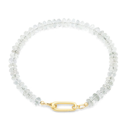 Green Amethyst Bracelet - Earthly Abundance