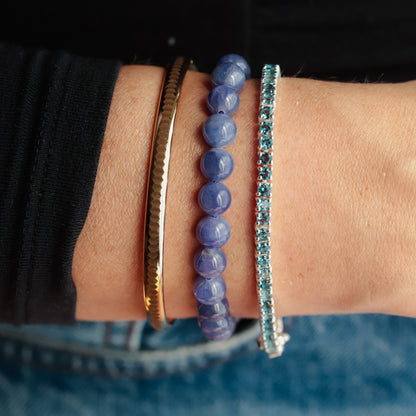 London Blue TopazTennis Bracelet