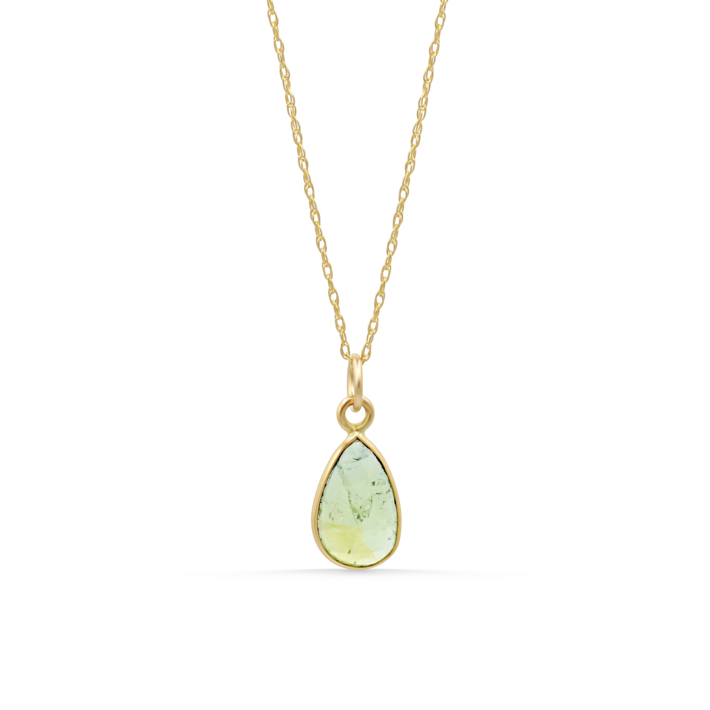 Fiora – Green Tourmaline Necklace