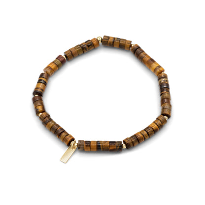 Mini Heishi Bracelet – 14K Gold Filled
