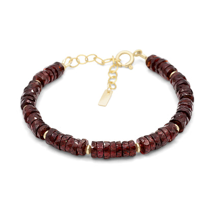 Heishi Gemstone Bracelet