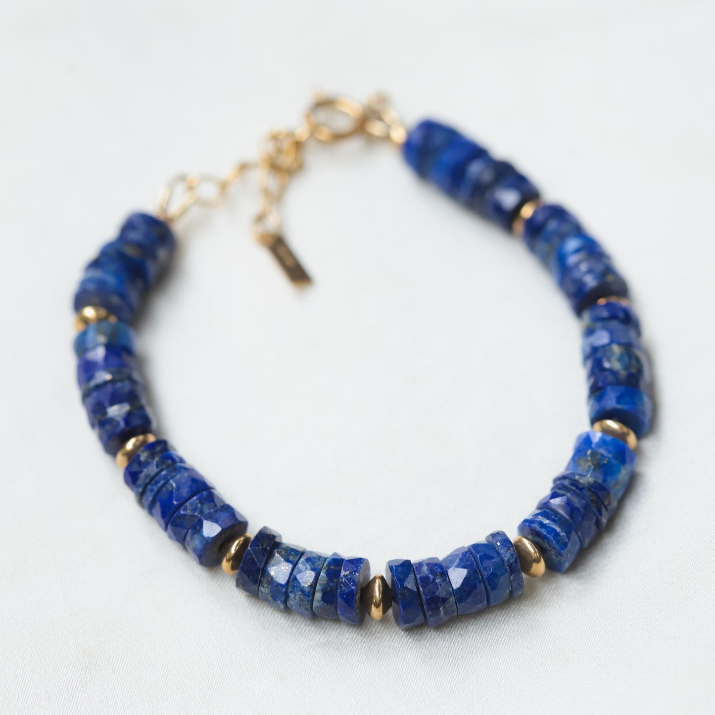 Deep Blue Lapis Lazuli Bracelet