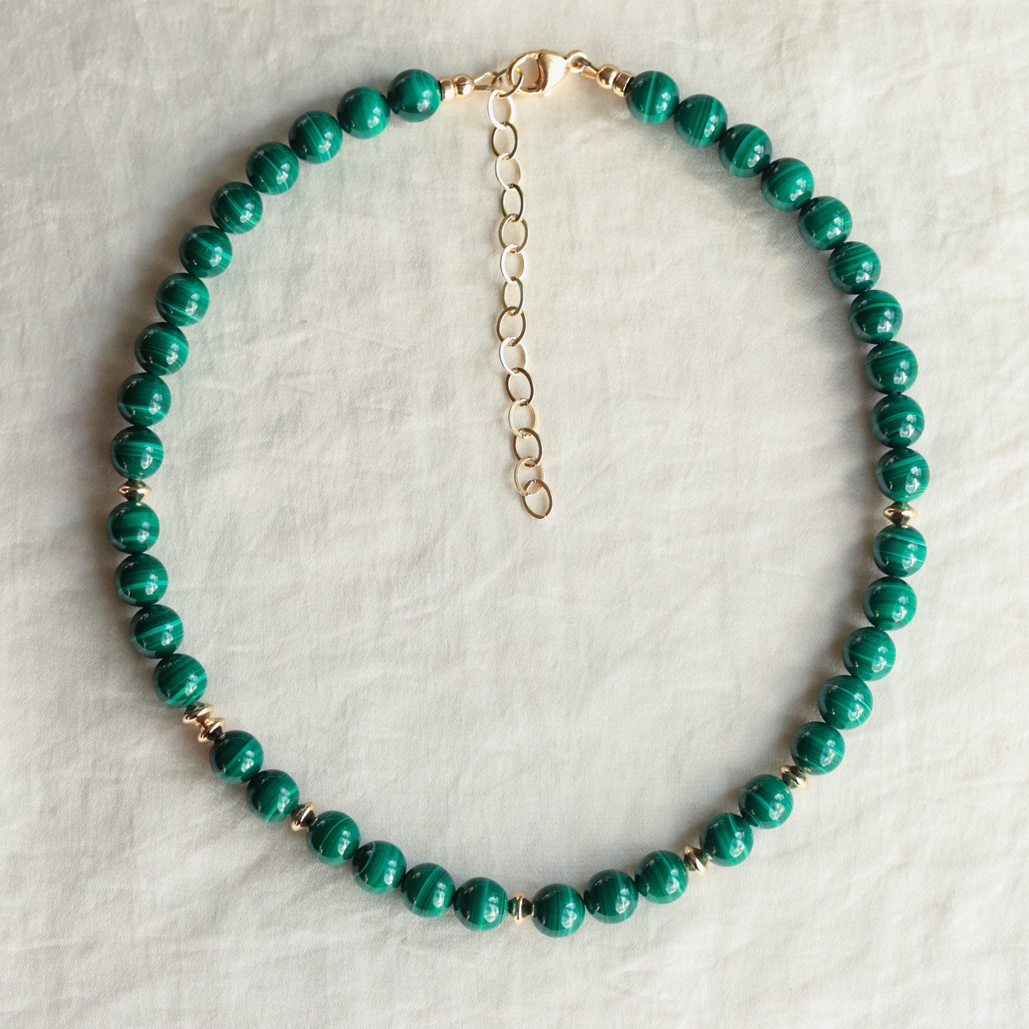 Bold Malachite Necklace