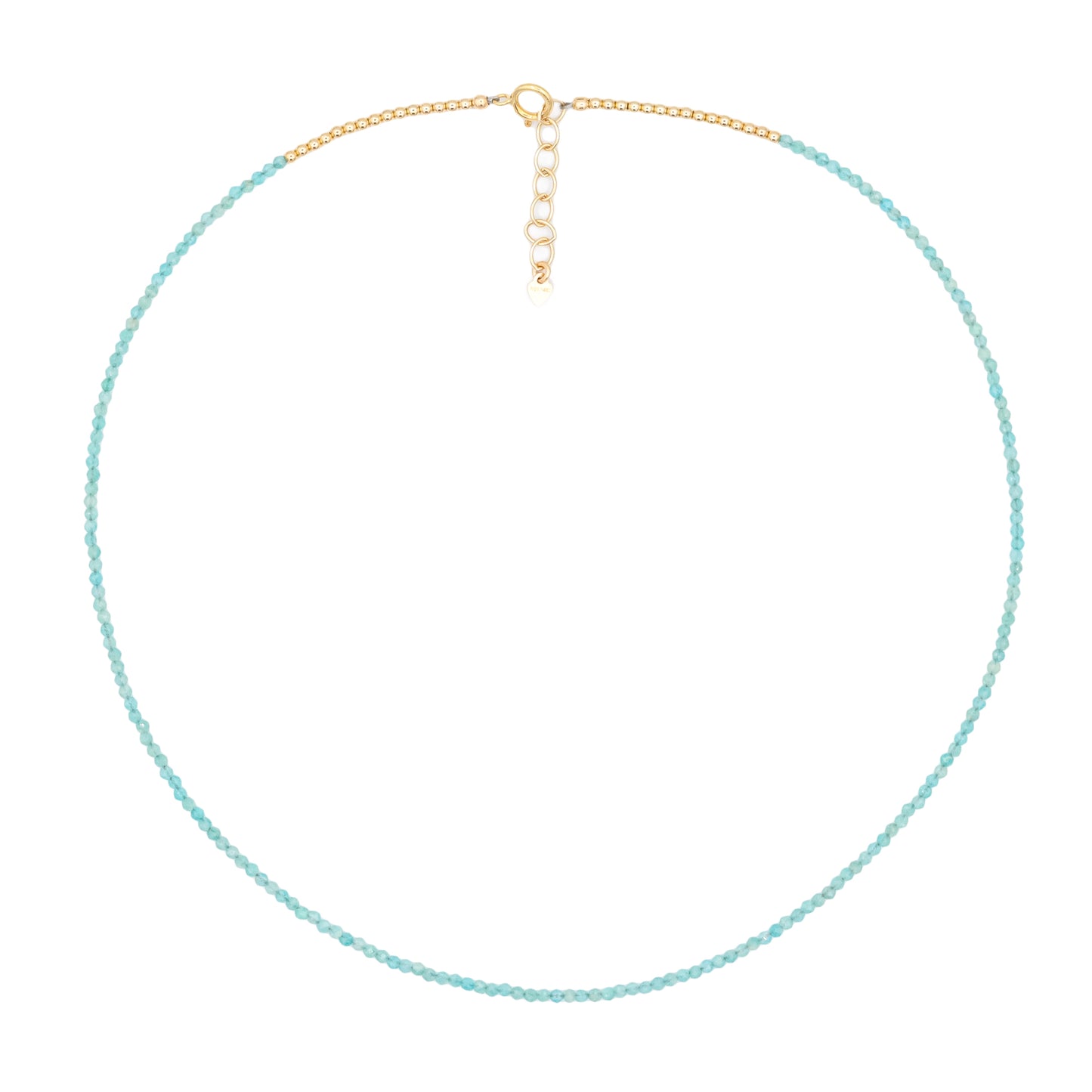 Tiny Amazonite 2mm Necklace