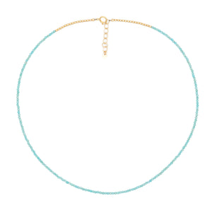Tiny Amazonite 2mm Necklace