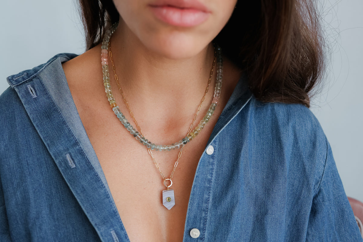 Pastel Paradise Beryl Necklace