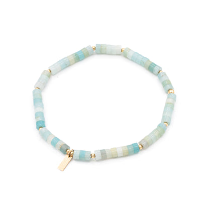 Mini Heishi Bracelet – 14K Gold Filled