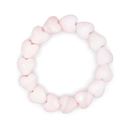 Mangano Calcite Heart Bracelet – Love & Release