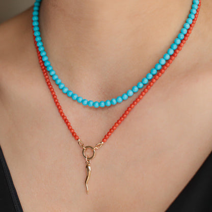 Sleeping Beauty Turquoise -14K - Earthly Abundance