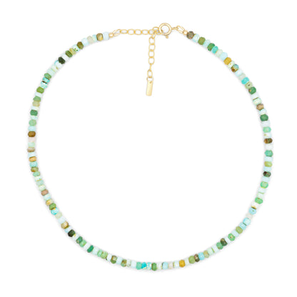Peruvian opal choker
