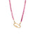 Pink Tourmaline Carabiner