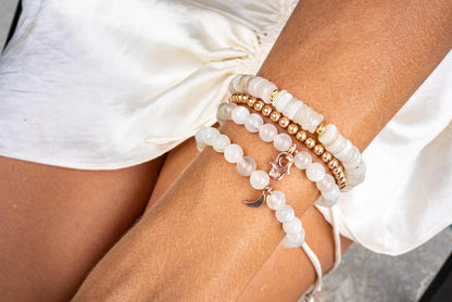 Creamy Moonstone Bracelet