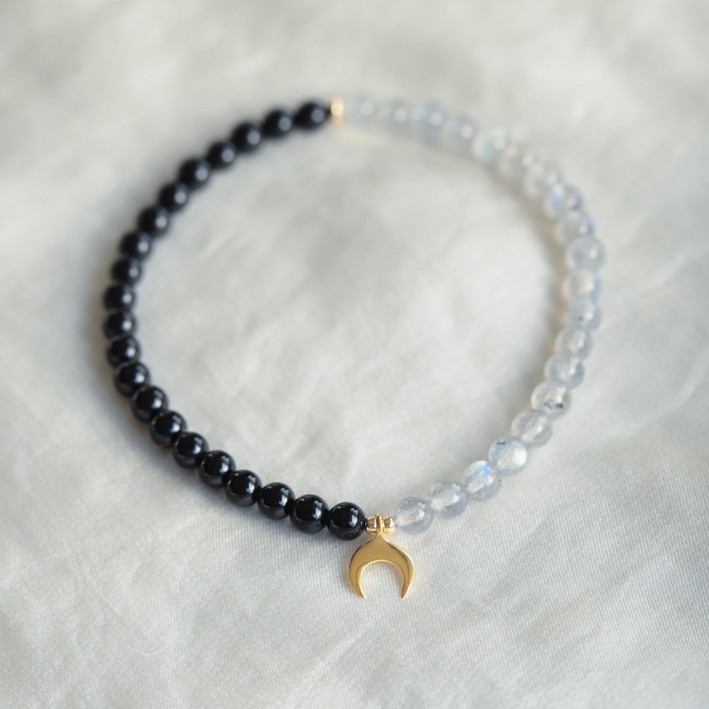 Labradorite Tourmaline Bracelet