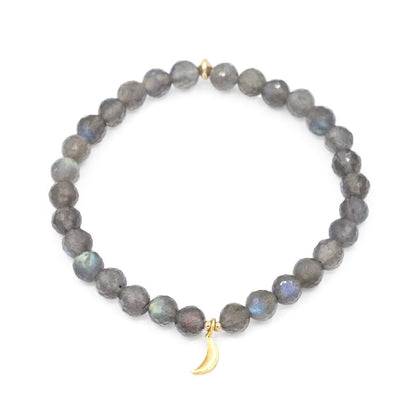 FACETED high flash labradorite | Labradorite 6mm | Women's labradorite bracelet | AAAA+ Labradorite | Blue flash labradorite | labradorite