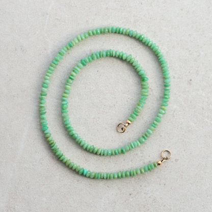 Peruvian opal necklace