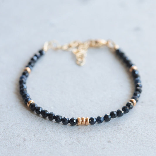Blue Sapphire adjustable bracelet