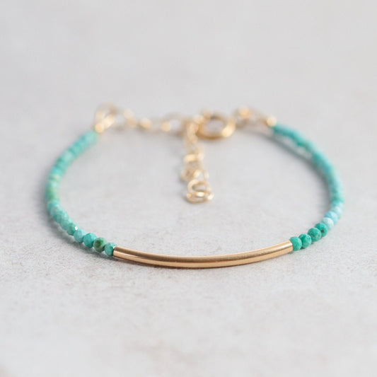 Arizona Turquoise Bar Bracelet