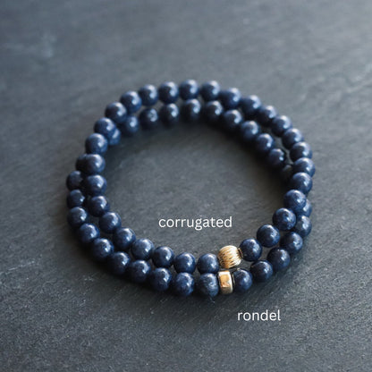 Blue Sapphire 6mm - 14K