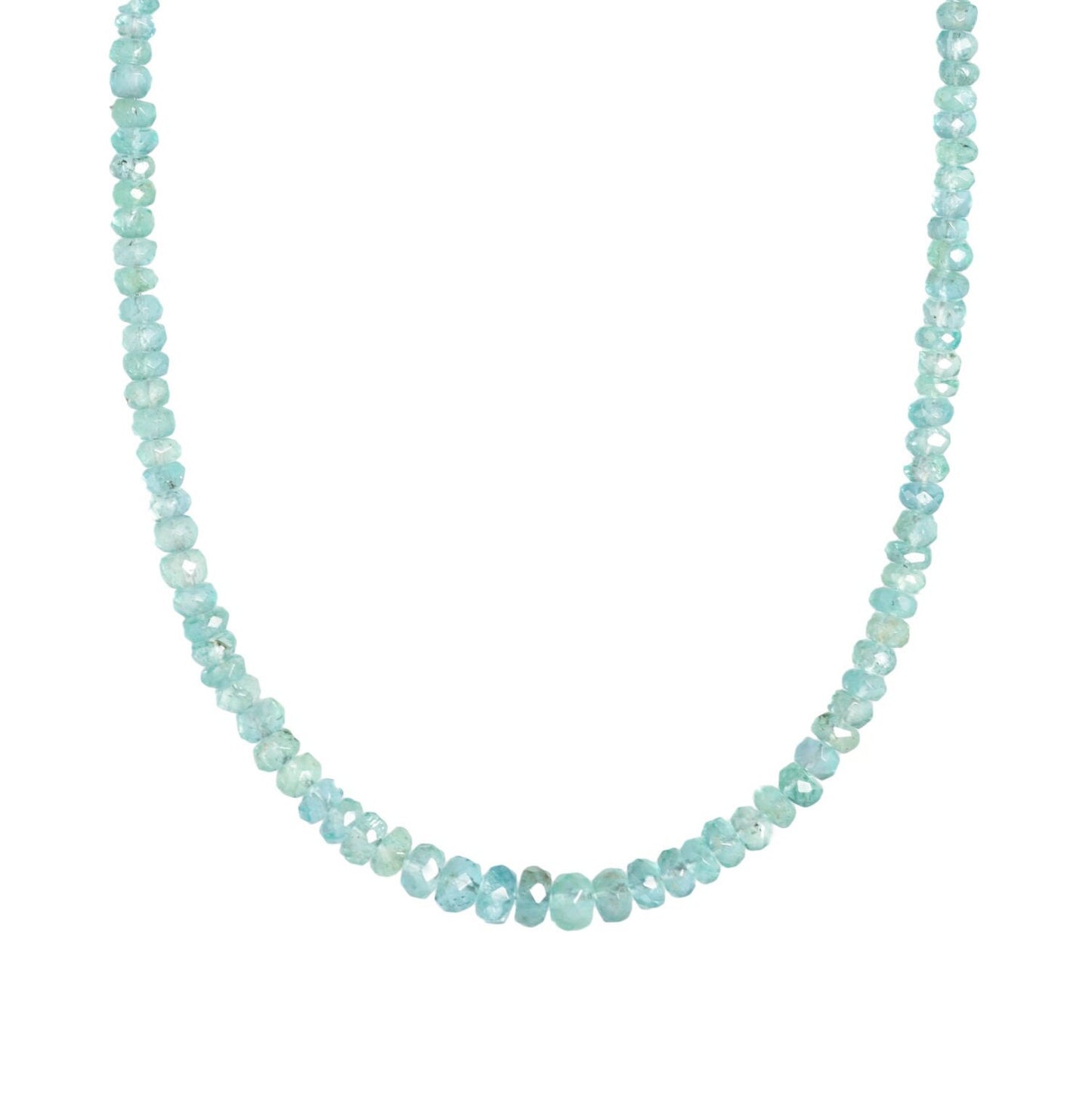14K GOLD Zambian Emerald Necklace, Zambian emerald necklace | May birthstone | dainty emerald necklace | Zambian beaded