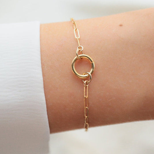 Carabiner Paperclip Bracelet