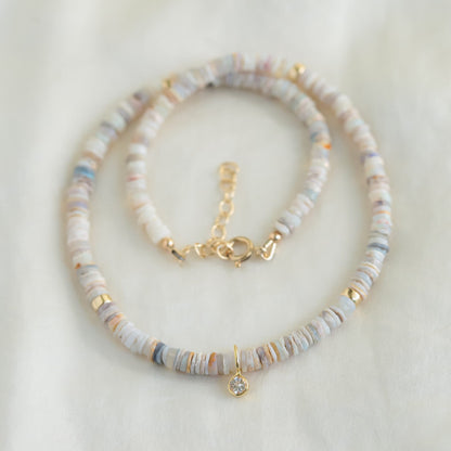Australian opal Necklace | Australian opal necklace | opal necklace | summer gemstone necklace | opal necklace, opal necklace