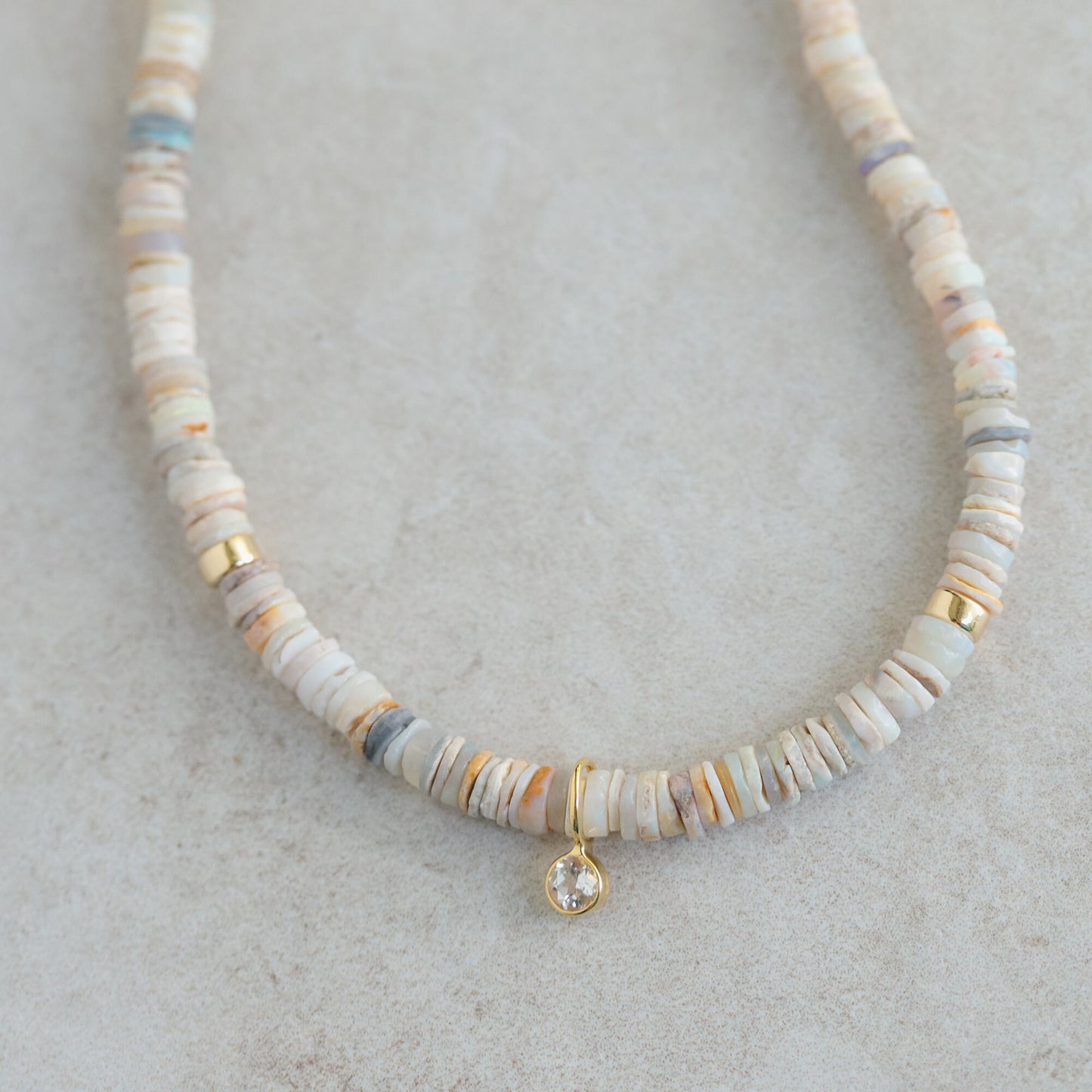 Australian opal Necklace | Australian opal necklace | opal necklace | summer gemstone necklace | opal necklace, opal necklace