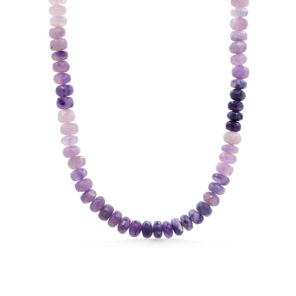 RARE Purple Opal Necklace | Stunning natural Tiffany opal necklace, purple opal | Gradient style gemstone necklace | Statement gemstone