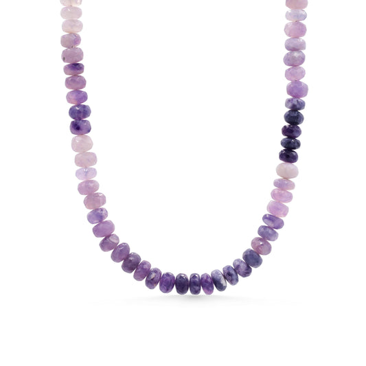 RARE Purple Opal Necklace | Stunning natural Tiffany opal necklace, purple opal | Gradient style gemstone necklace | Statement gemstone