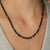 Black Tourmaline necklace | Black Tourmaline gold jewelry | Healing Black Tourmaline jewelry | genuine Black Tourmaline
