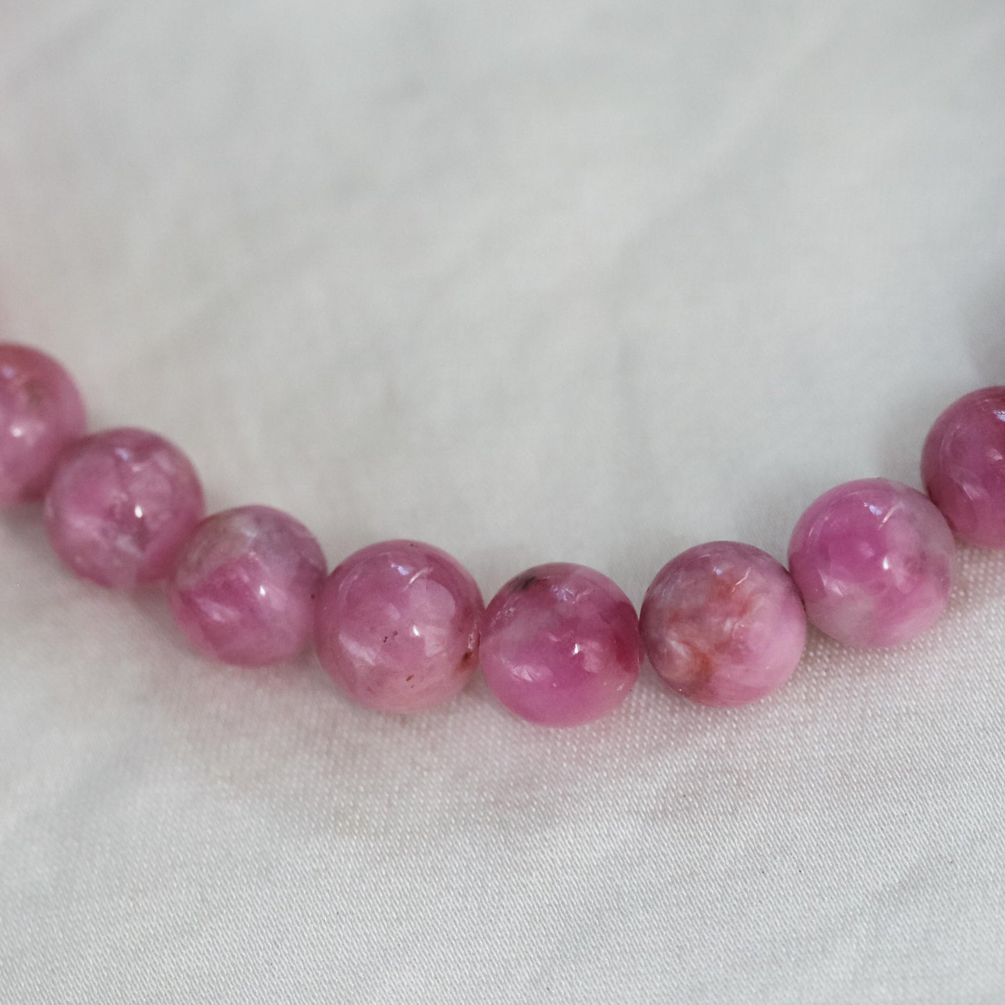 Rare pink Tourmaline Bracelet | Pink tourmaline beaded bracelet 6mm | Pink Tourmaline Jewelry | Tourmaline Bracelet