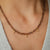 AAAA+ Andalusite Necklace | Andalusite Beaded Necklace | Andalusite necklace for women | AAAA+ Andalusite | real Andalusite jewelry W