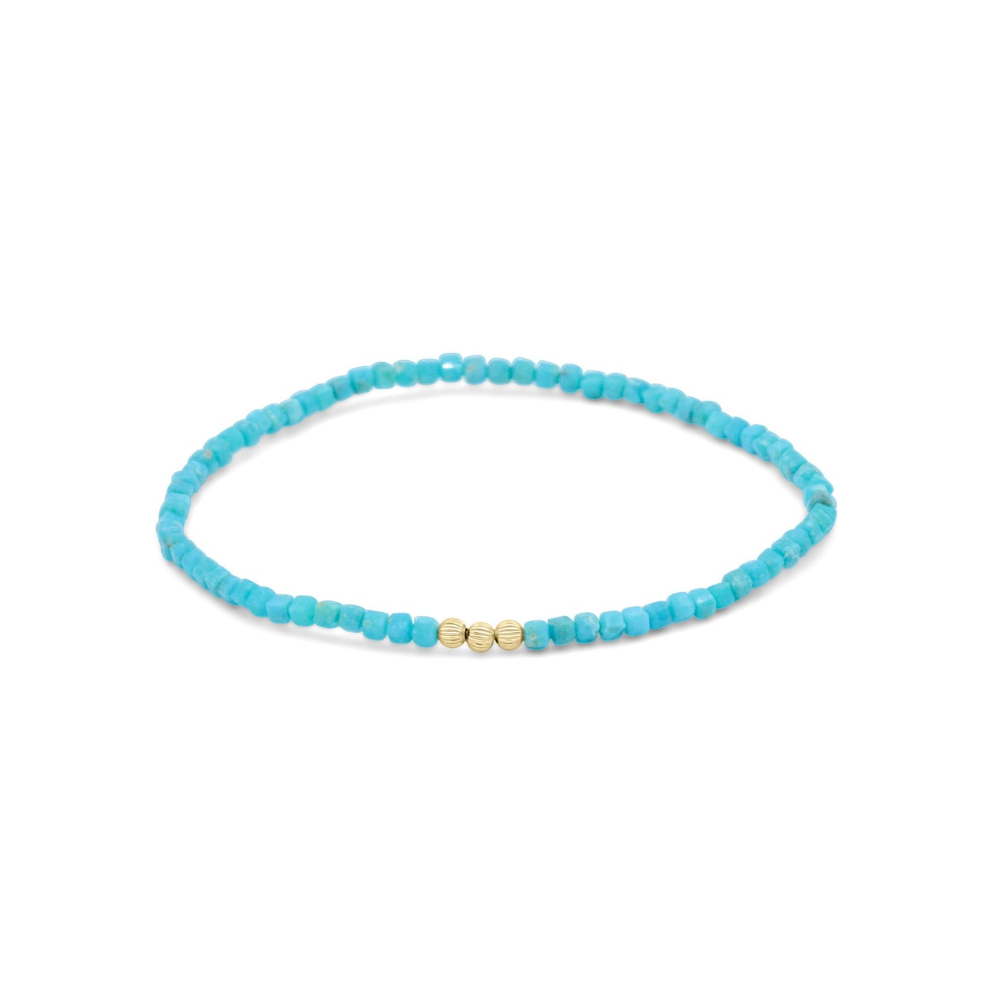 Arizona Turquoise beaded bracelet | Natural authentic turquoise | women's genuine turquoise jewelry | real turquoise | turquoise jewelry