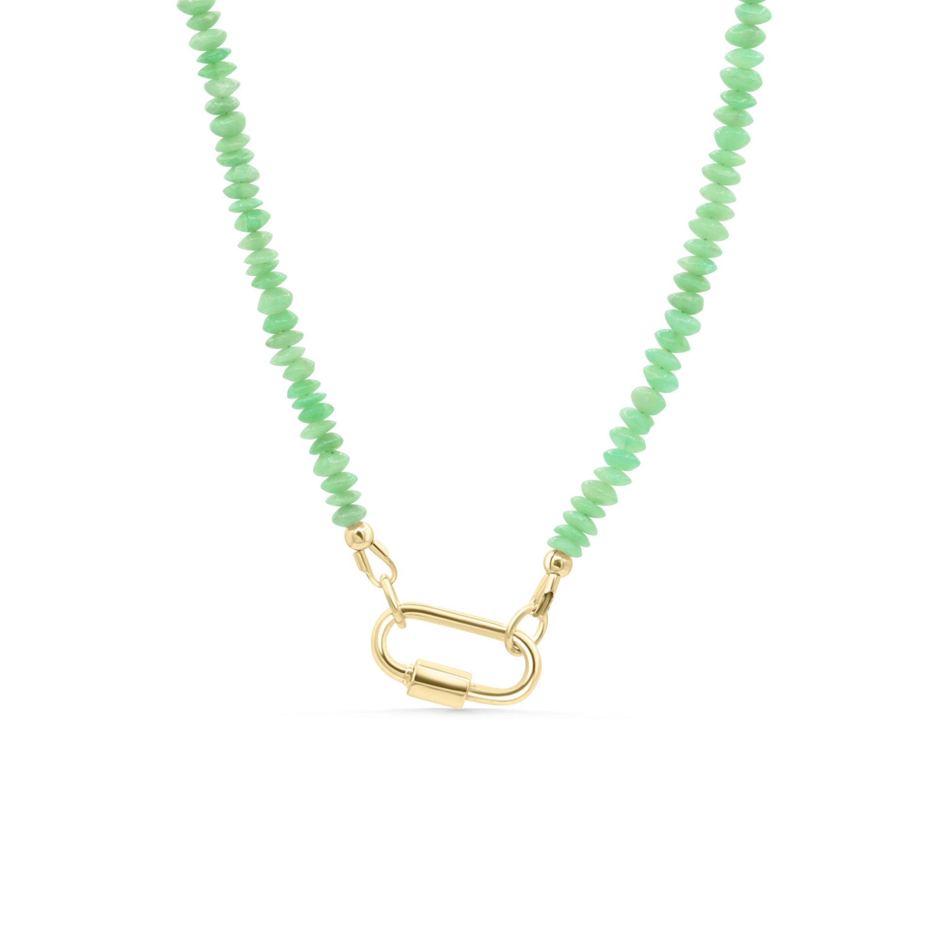 Peruvian opal necklace