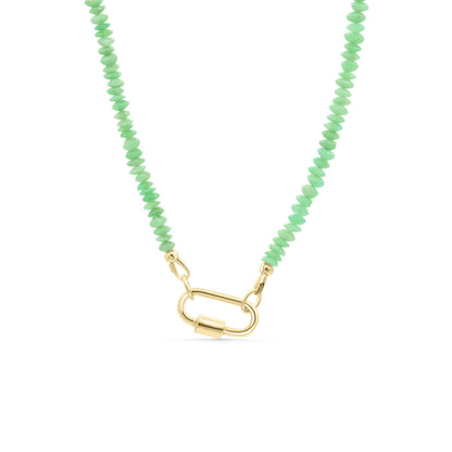 Peruvian opal necklace