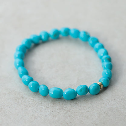 Sleeping beauty turquoise, All Natural Sleeping Beauty Turquoise Bracelet, Sleeping Beauty Turquoise Jewelry, December Birthstone
