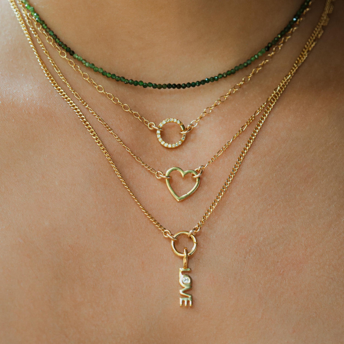 Green Tourmaline Necklace